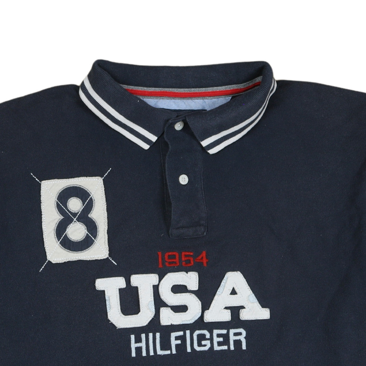 Mens UK Size L Tommy Hilfiger Cotton Polo Shirt