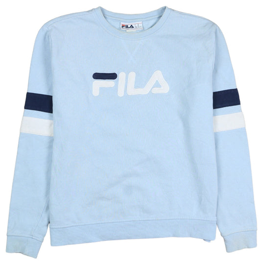 Womens UK Size XL FILA Blue Pullover Sweatshirt