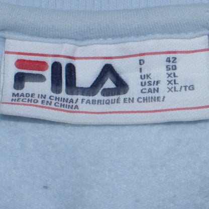 Womens UK Size XL FILA Blue Pullover Sweatshirt