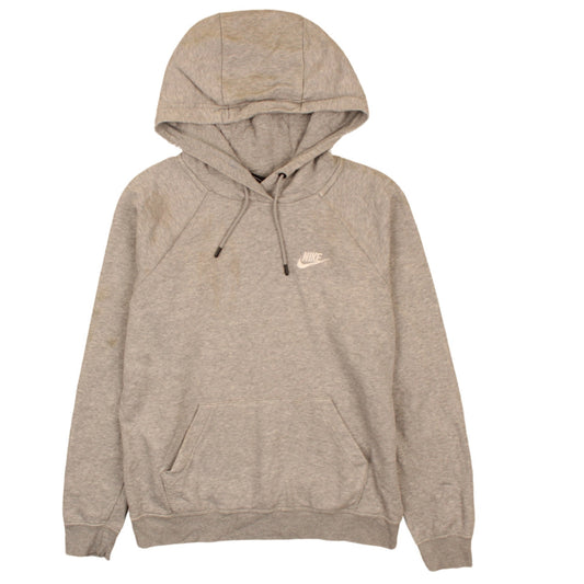 Womens UK Size S Nike Grey Pullover Hoodie