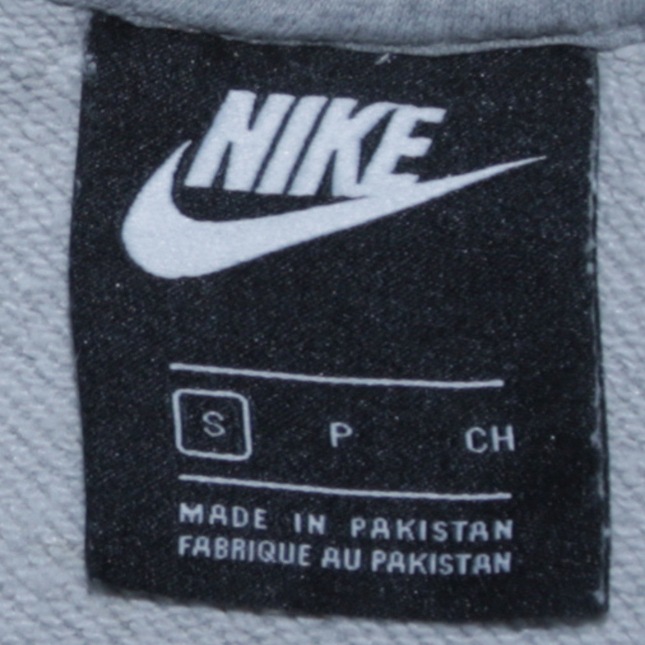 Womens UK Size S Nike Grey Pullover Hoodie