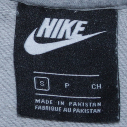 Womens UK Size S Nike Grey Pullover Hoodie