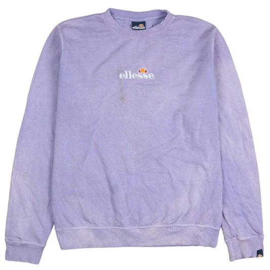 Womens UK Size 14 ellesse Purple Pullover Sweatshirt
