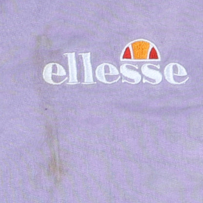 Womens UK Size 14 ellesse Purple Pullover Sweatshirt
