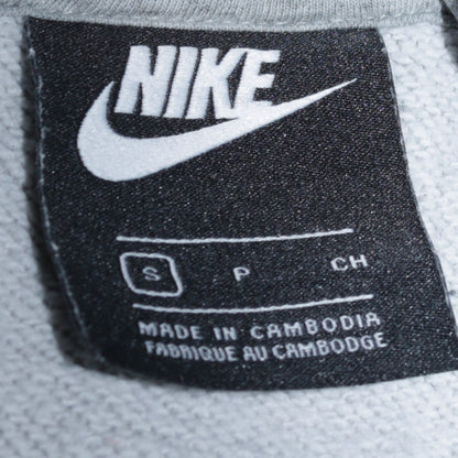 Mens UK Size S Nike Grey Pullover Hoodie