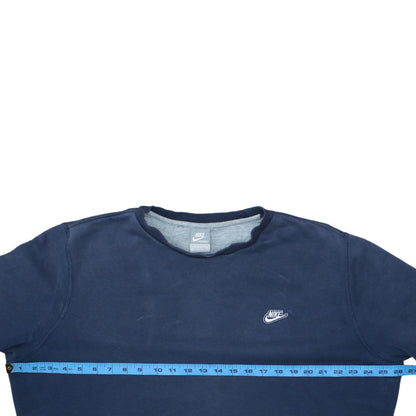 Mens UK Size XL Nike Blue Pullover Sweatshirt