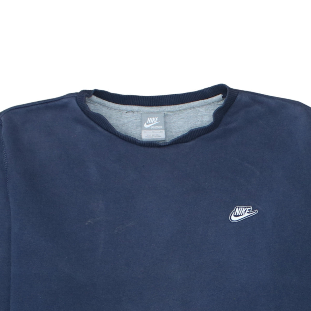 Mens UK Size XL Nike Blue Pullover Sweatshirt
