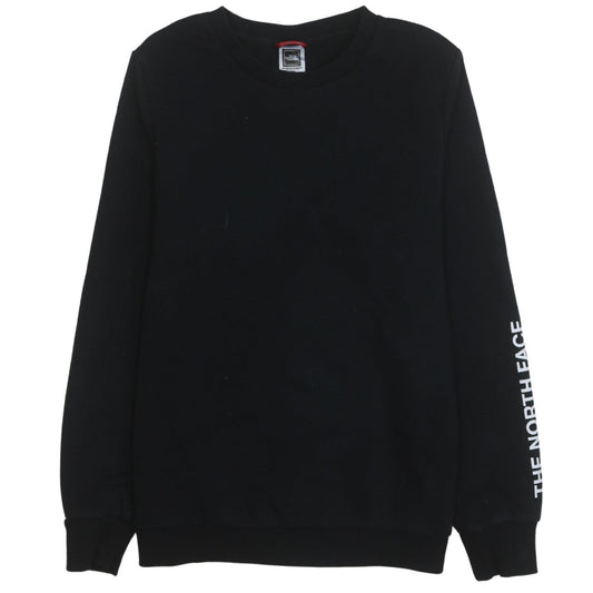 Womens UK Size M The North Face Black Pullover Sweatshirt