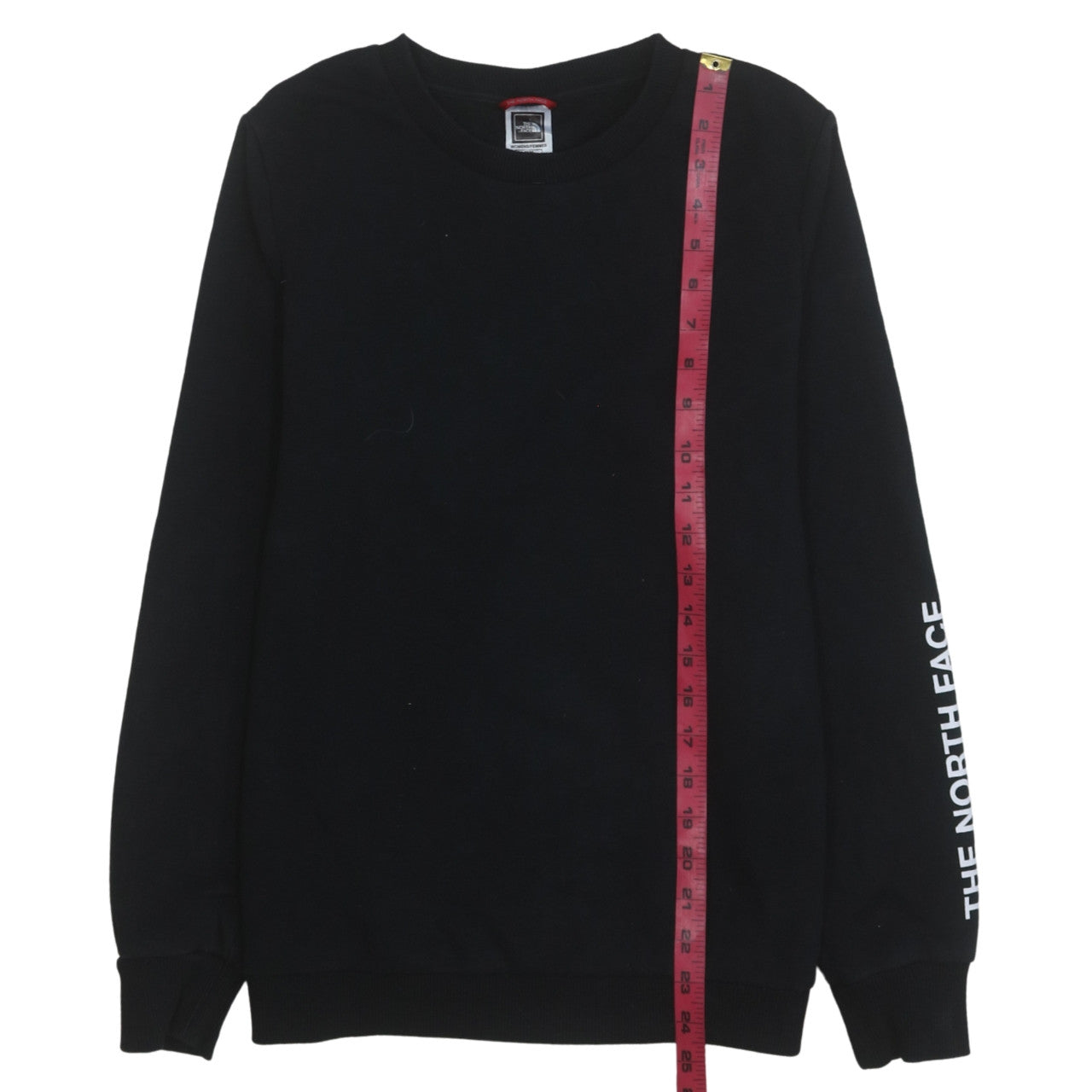 Womens UK Size M The North Face Black Pullover Sweatshirt