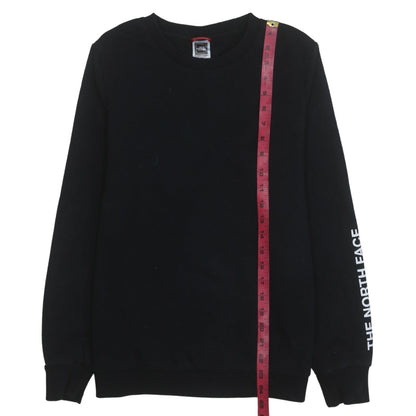 Womens UK Size M The North Face Black Pullover Sweatshirt