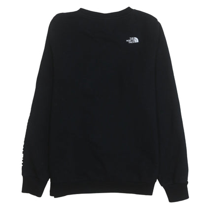 Womens UK Size M The North Face Black Pullover Sweatshirt