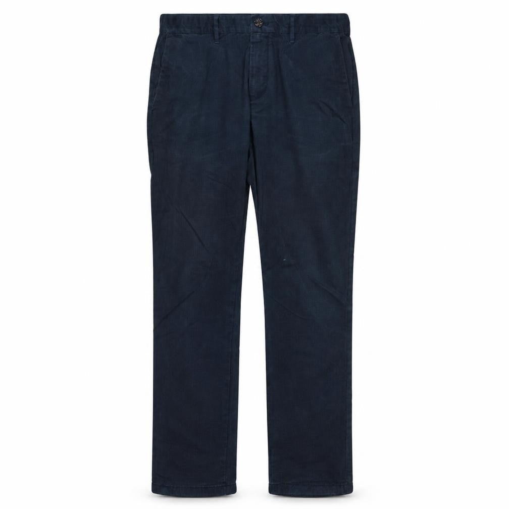 Mens UK Size 34 Tommy Hilfiger Regular Fit Chino Blue Trousers