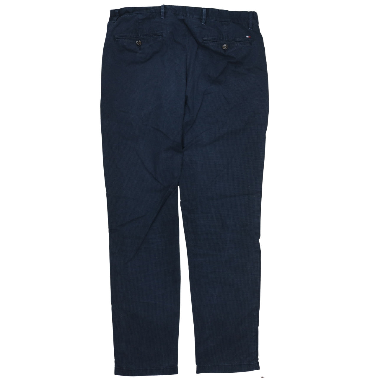 Mens UK Size 34 Tommy Hilfiger Regular Fit Chino Blue Trousers