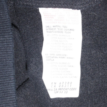 Puma Boys Black Full Zip Hoodie Sweatshirt Size 13-14 Years Cotton Blend