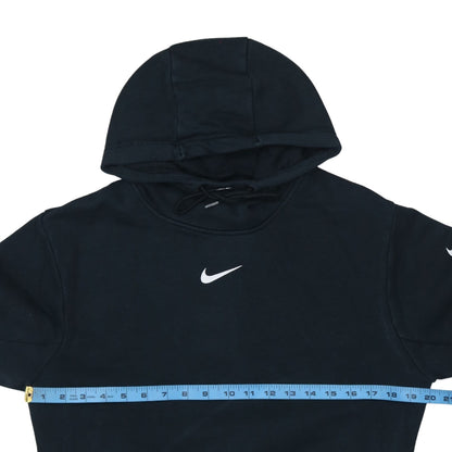 Womens UK Size M Nike Black Pullover Hoodie