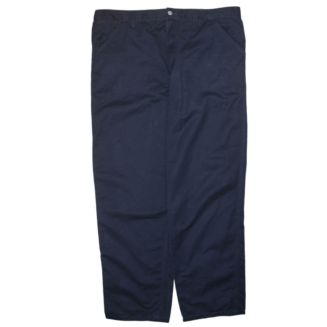 Mens UK Size 40 Carhartt Regular Fit Chino Blue Trousers