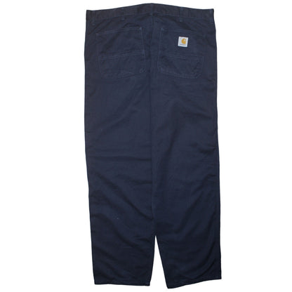 Mens UK Size 40 Carhartt Regular Fit Chino Blue Trousers