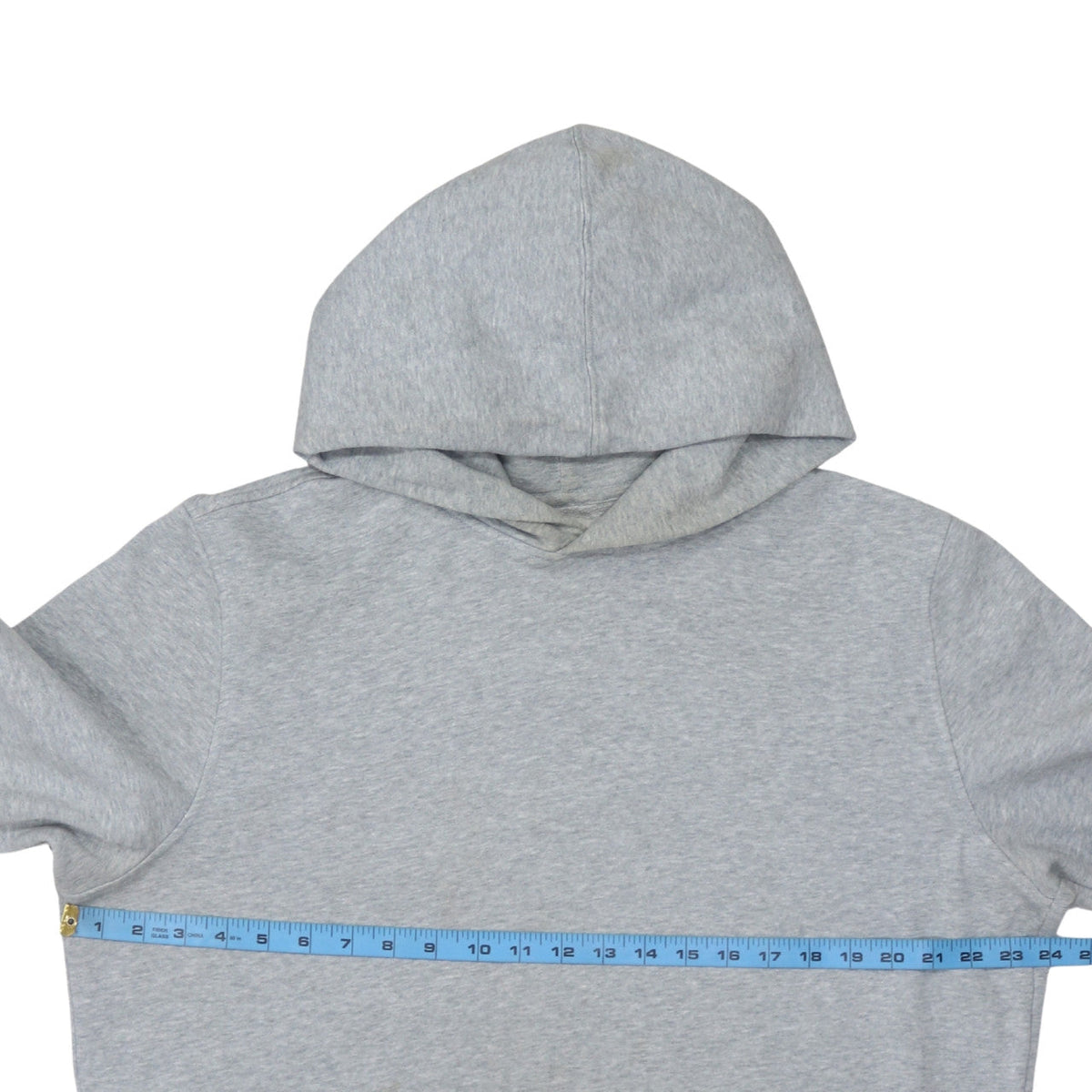 Gap Men's Grey Pullover Hoodie L Regular Fit Cotton Blend