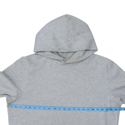 Gap Men's Grey Pullover Hoodie L Regular Fit Cotton Blend