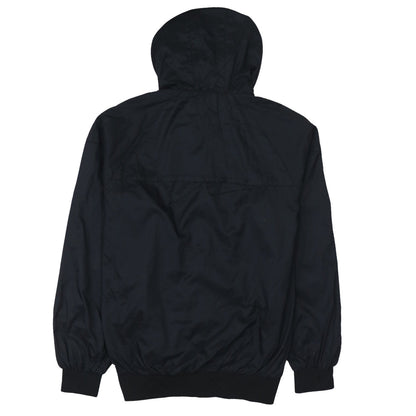Nike Mens Black 3XL Windbreaker Hooded Full Zip Sports Jacket