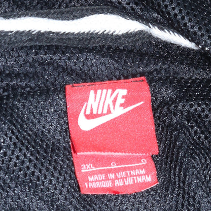 Nike Mens Black 3XL Windbreaker Hooded Full Zip Sports Jacket