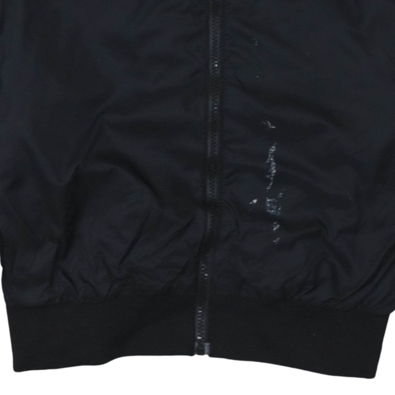 Nike Mens Black 3XL Windbreaker Hooded Full Zip Sports Jacket