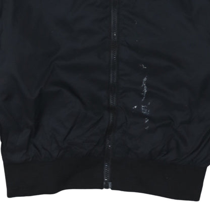 Nike Mens Black 3XL Windbreaker Hooded Full Zip Sports Jacket