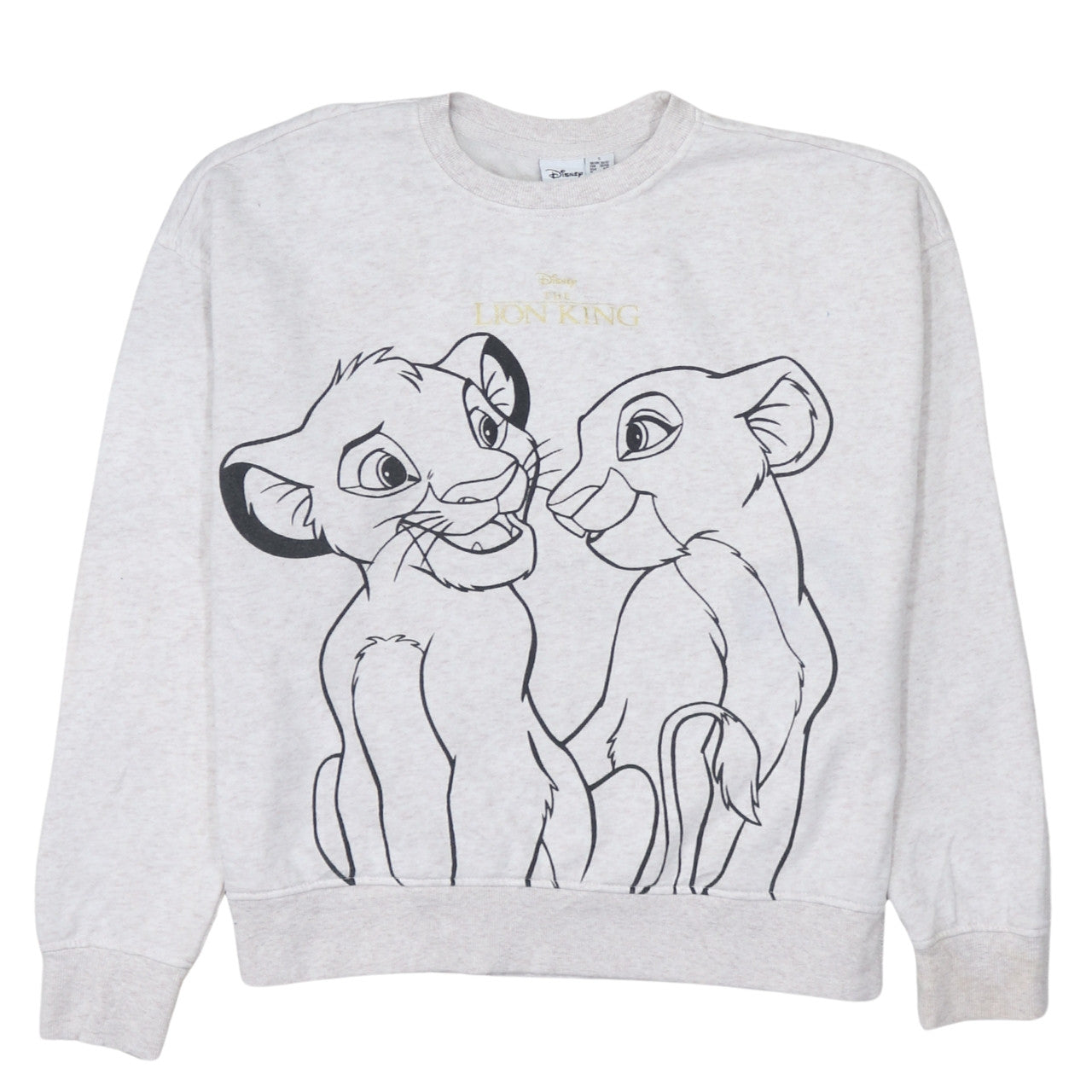 Womens UK Size 10/12 Primark Grey Pullover Sweatshirt