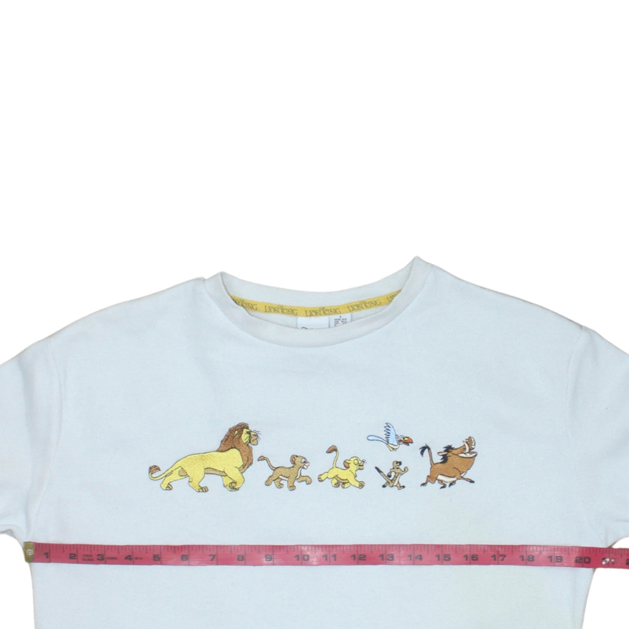 Womens UK Size S Disney White Pullover Sweatshirt