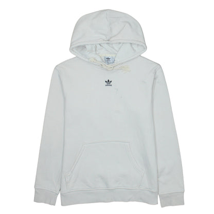 Womens UK Size 8-10 adidas White Pullover Hoodie