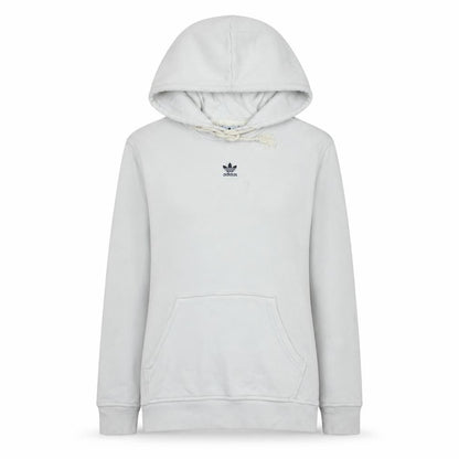 Womens UK Size 8-10 adidas White Pullover Hoodie