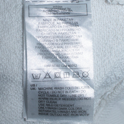 Womens UK Size 8-10 adidas White Pullover Hoodie
