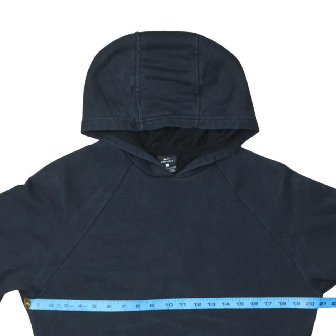 Womens UK Size S Nike Black Pullover Hoodie