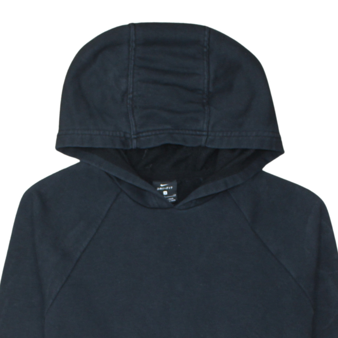 Womens UK Size S Nike Black Pullover Hoodie