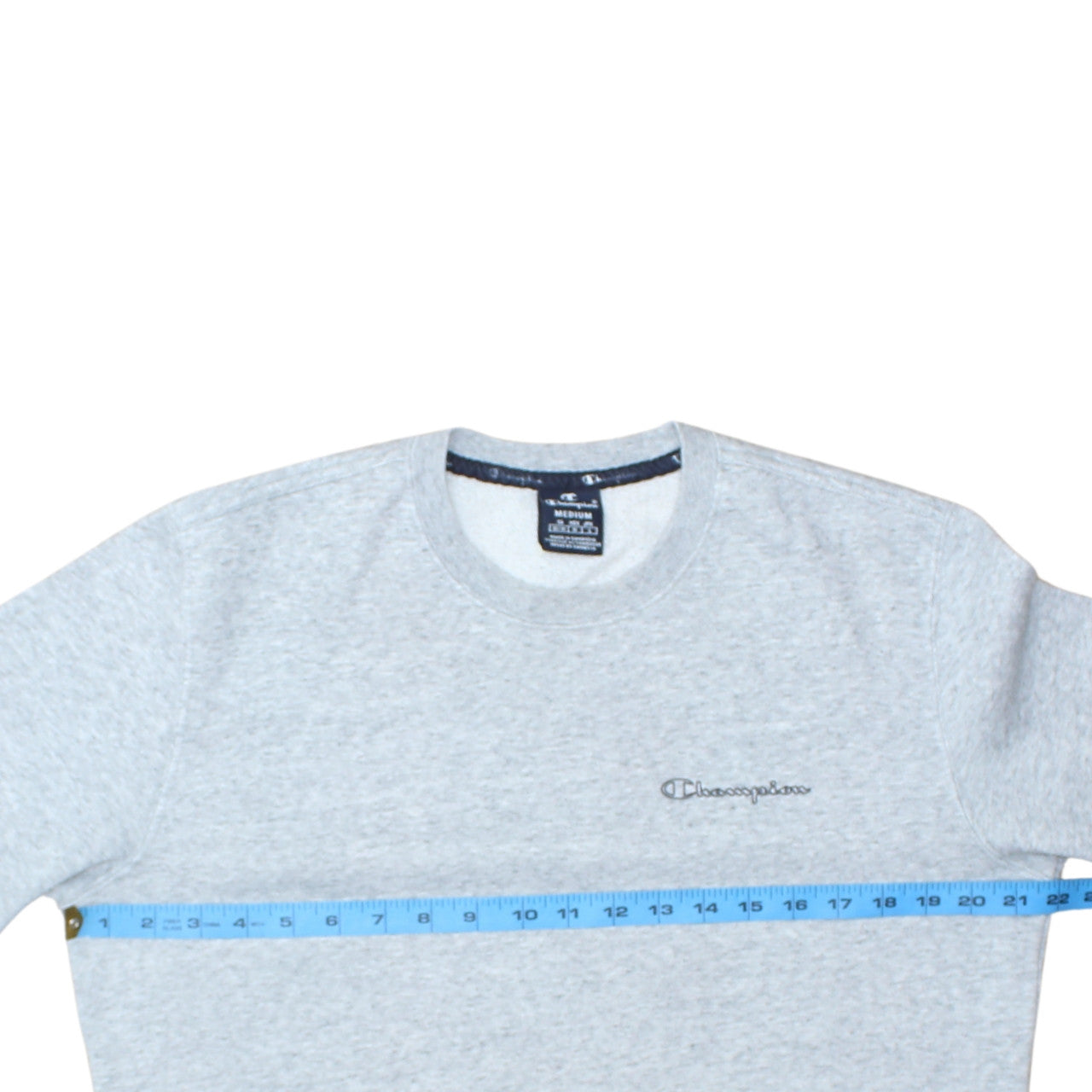 Mens UK Size M Champion Grey Pullover Sweatshirt