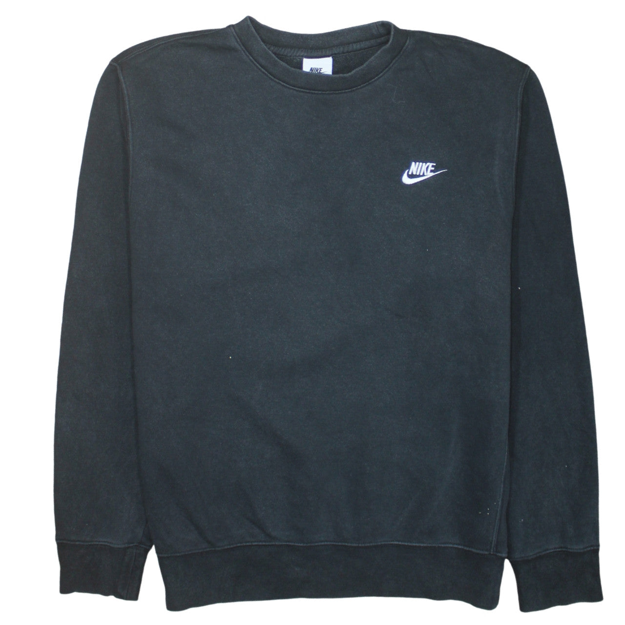 Mens UK Size M Nike Black Pullover Sweatshirt