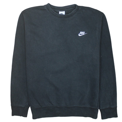 Mens UK Size M Nike Black Pullover Sweatshirt
