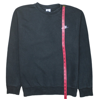 Mens UK Size M Nike Black Pullover Sweatshirt