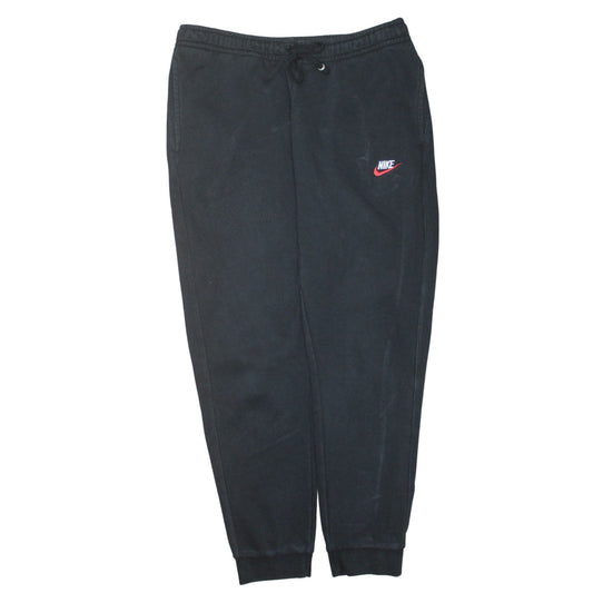 Mens UK Size L Nike Regular Fit Jogger Black Trousers