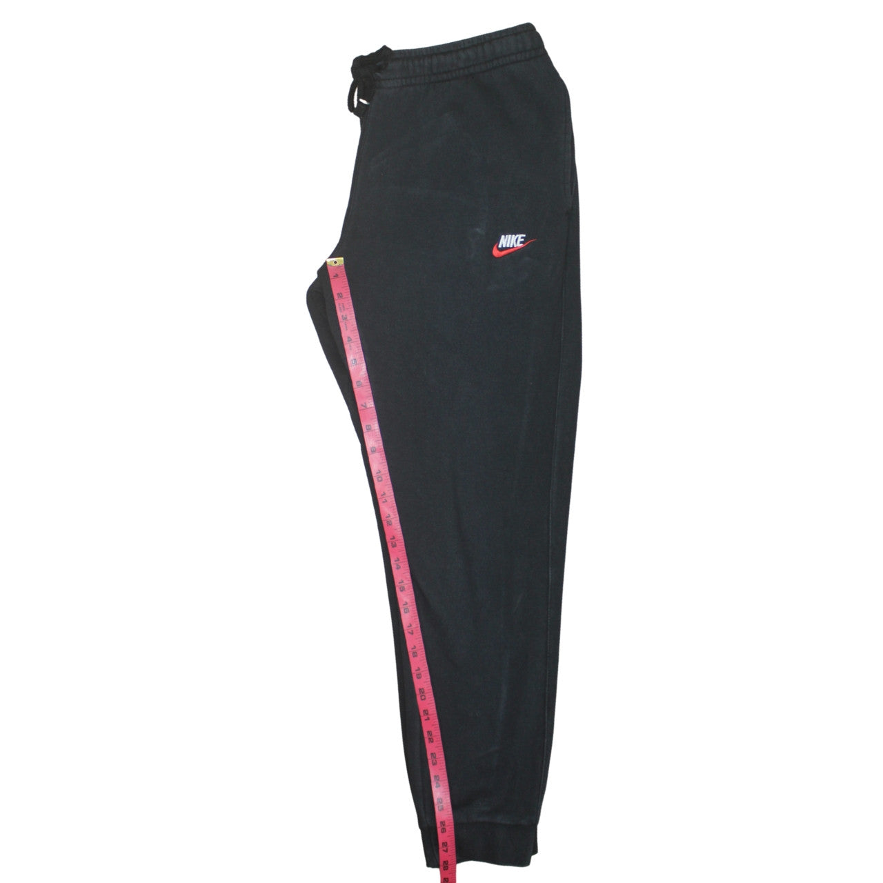 Mens UK Size L Nike Regular Fit Jogger Black Trousers