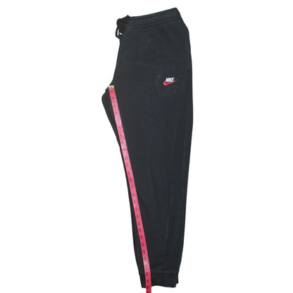 Mens UK Size L Nike Regular Fit Jogger Black Trousers