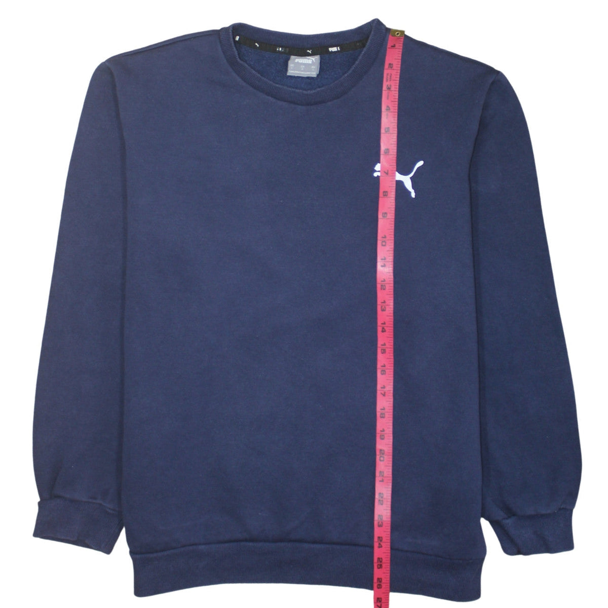 Mens UK Size L PUMA Blue Pullover Sweatshirt