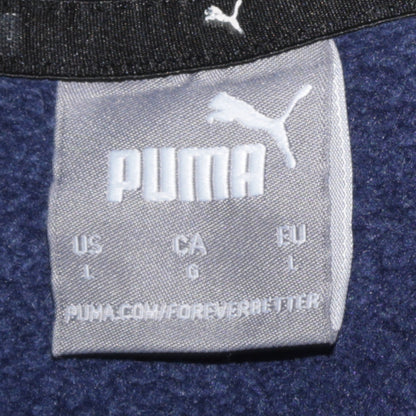 Mens UK Size L PUMA Blue Pullover Sweatshirt