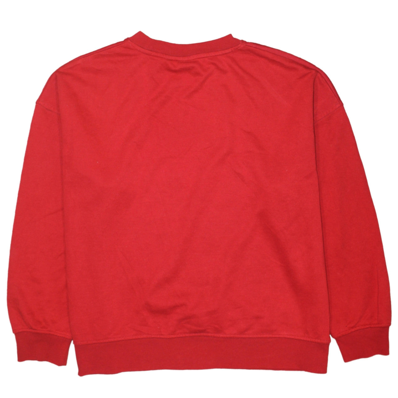 Womens UK Size L Primark Red Pullover Sweatshirt
