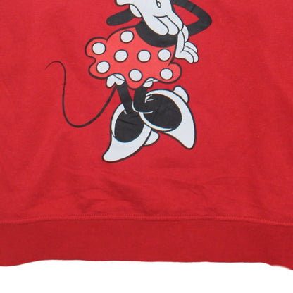 Womens UK Size L Primark Red Pullover Sweatshirt