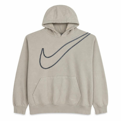 Mens UK Size M Nike Beige Pullover Hoodie