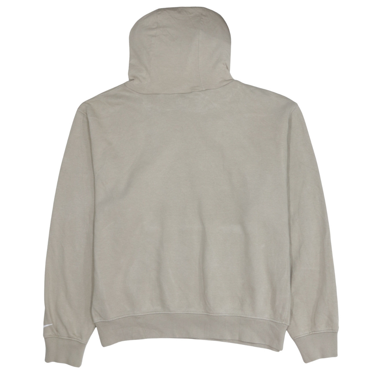 Mens UK Size M Nike Beige Pullover Hoodie