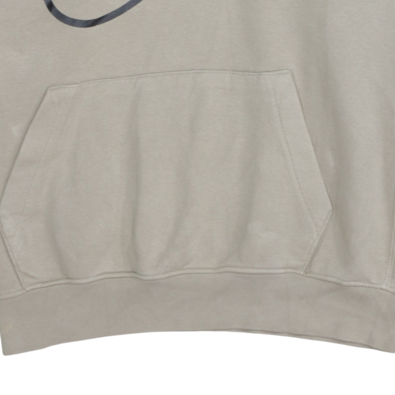 Mens UK Size M Nike Beige Pullover Hoodie