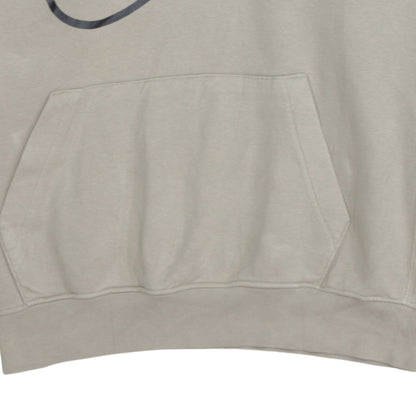 Mens UK Size M Nike Beige Pullover Hoodie