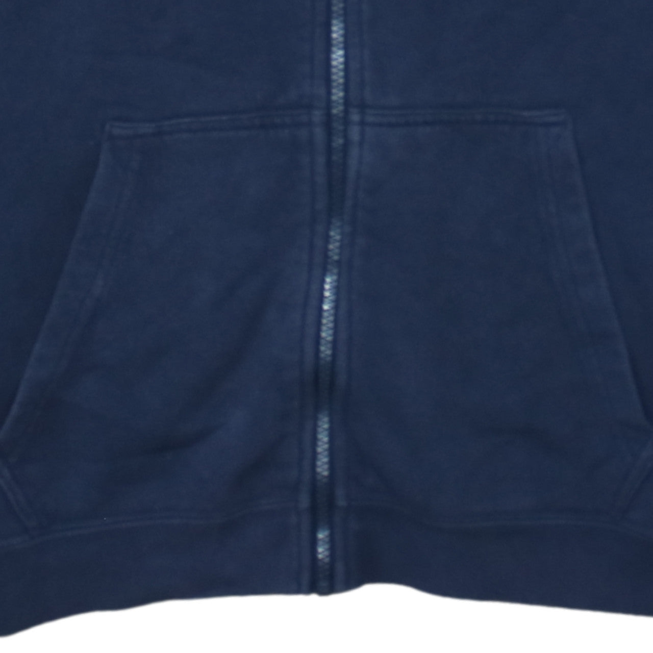Mens UK Size S Nike Blue Full Zip Hoodie
